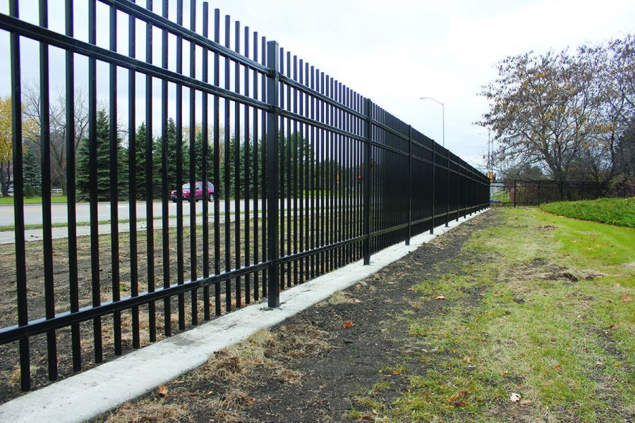 McCrory Gardens builds fence to protect against vandalism