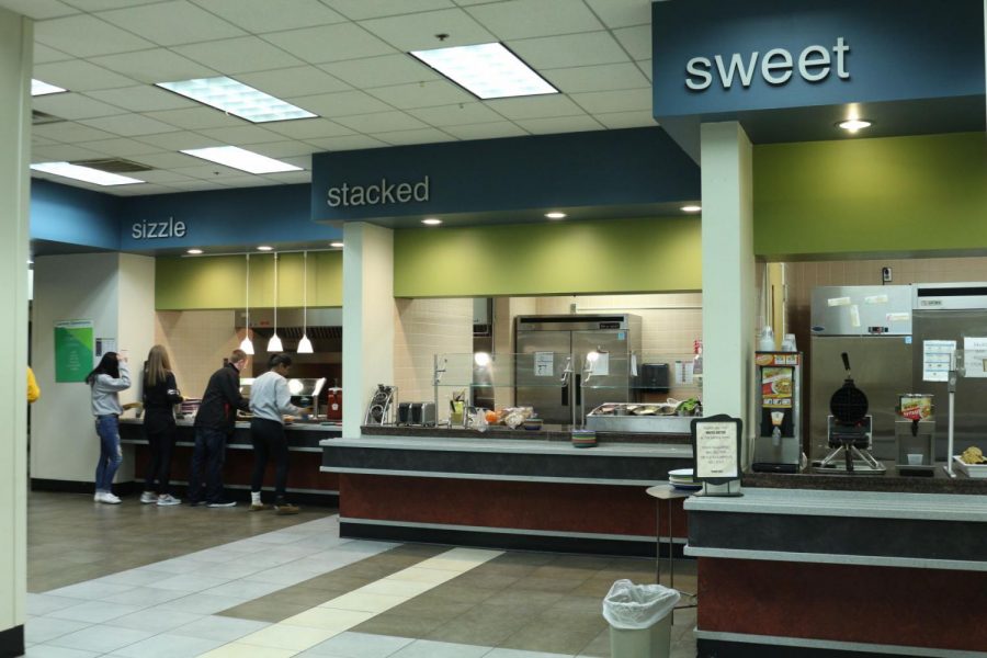 Larson Commons has been continually improving. A new menu is released every semester to provide variety and quality food. 