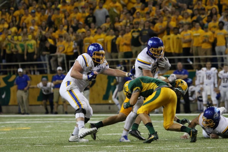 Actions at the Dakota Marker Game in Fargo, N.D.