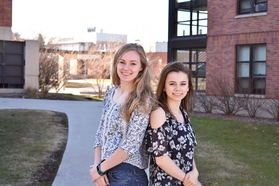 Freshmen animal science, pre-vet majors Tess Elliott and Alison Bronk decided to be roommates after meeting at freshman orientation. The two also decided over the summer to take the same classes.