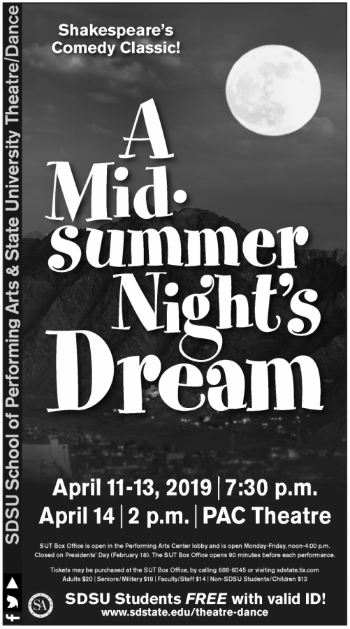 Students take new PAC stage for production of ‘A Midsummer Night’s Dream’