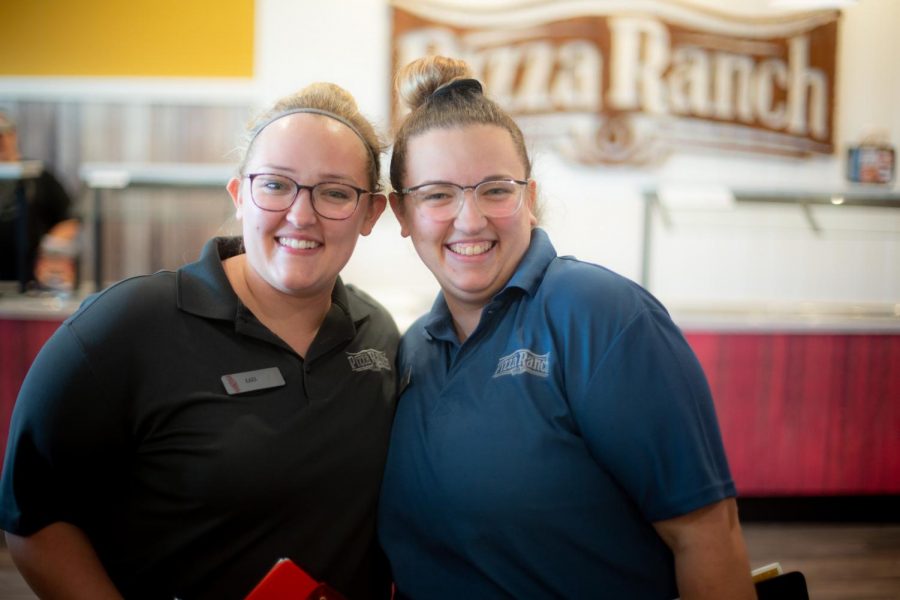 Kara Henning (Owner) and Alisha Hauber (Asst. General Manager) of the new Brookings Pizza Ranch. Photo submitted.