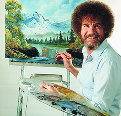 Paint with Bob Ross event open to students of all skill levels