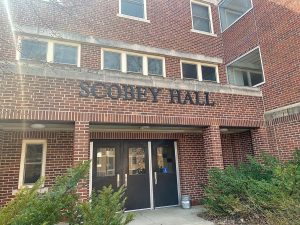 Scobey Hall, which has been closed for five years, will be demolished this month.
