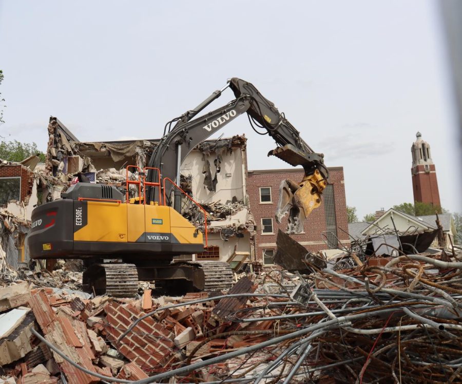 Scobey Hall demolition to be complete by mid-July