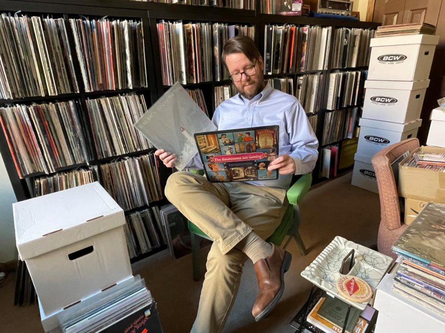 Orientation director by day, album collector by night