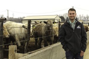 Tommy Norman, a current graduate student studying ruminant nutrition, became the new livestock judging head coach in December. 