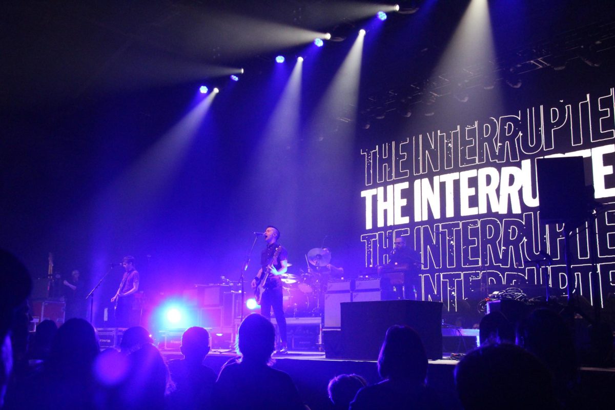 The Interrupters take the stage as one of the opening acts for The Dropkick Murphys. 