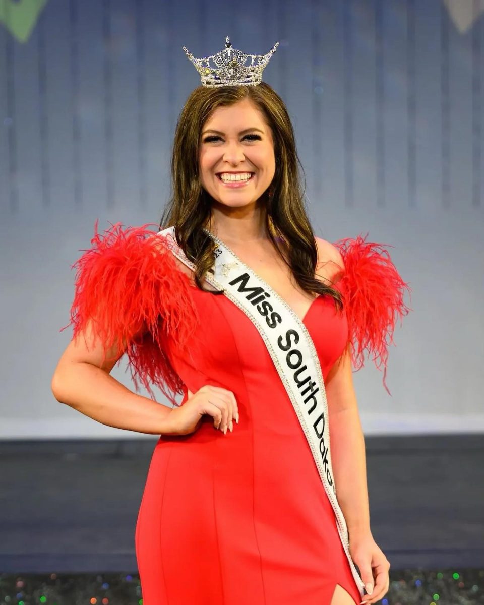 South Dakota State grad Miranda O’Bryan was named Miss South Dakota in June, just two months after she released her book “Jericho The Journalism Kitty”