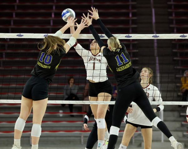 Volleyball falls to Denver in Summit League quarterfinals
