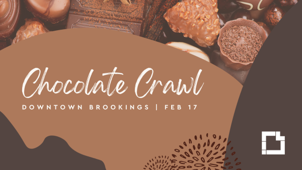 The Chocolate Crawl event is a part of the larger city wide event called the Frost Fest. Each business participating in the event will prepare and serve a treat of some kind. 