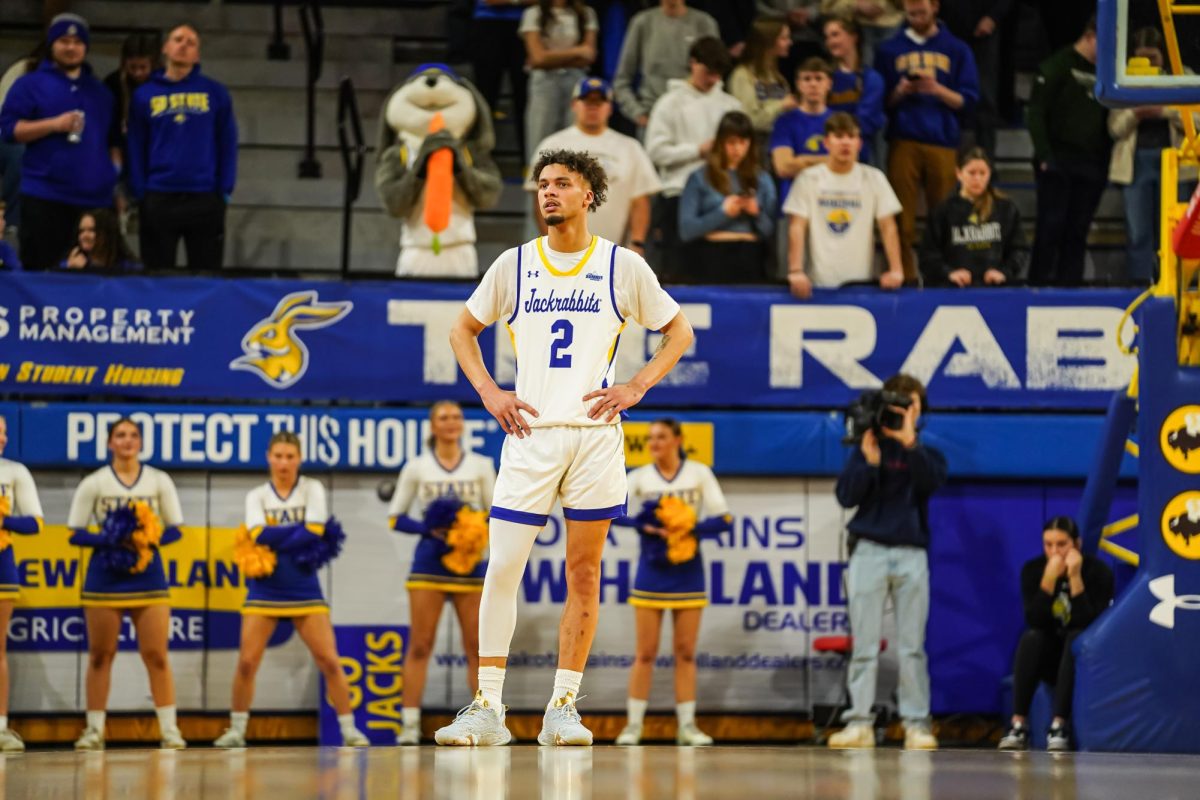 Zeke Mayo averaged 21.1 points in conference play leading the Jackrabbits to the top seed in the Summit League Championships.