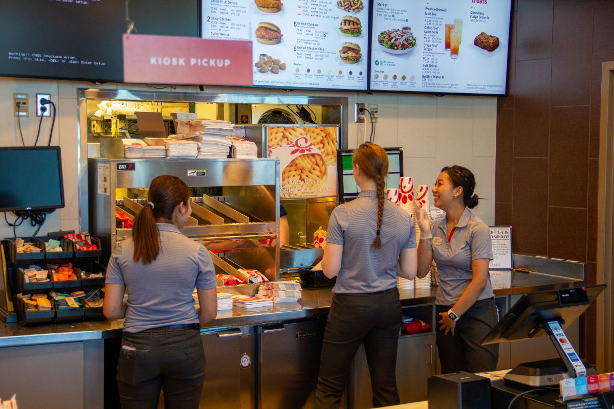 A new plan was announced at the Students Association meeting that may increase pay for workers at Chic-fil-a and other students workers at SDSU.