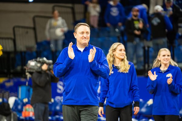 Coach Johnston has an all-time record of 571-185 at South Dakota State and is the winningest coach in SDSU women’s basketball history.