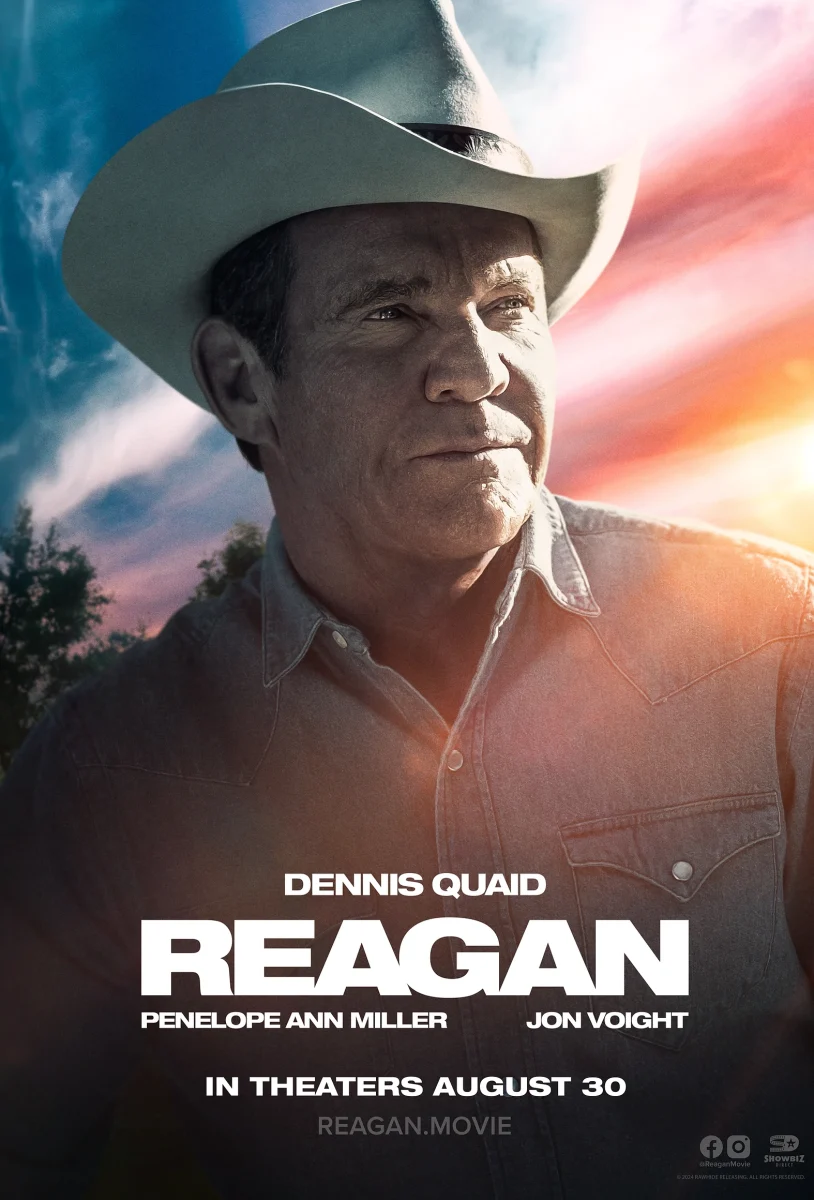 “Reagan was released on August 30, 2024. It’s loosely adapted from the book “The Crusader: Ronald Reagan and the Fall of Communism” by Paul Kegnor.