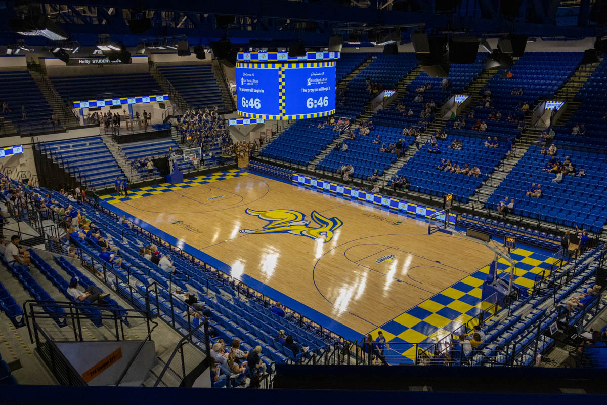 First glimpse at First Bank & Trust Arena