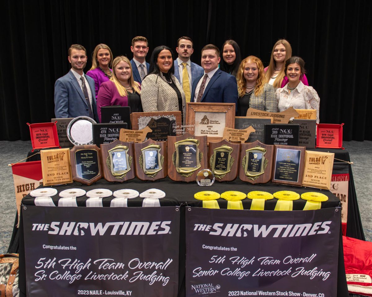 Livestock judging team beings season