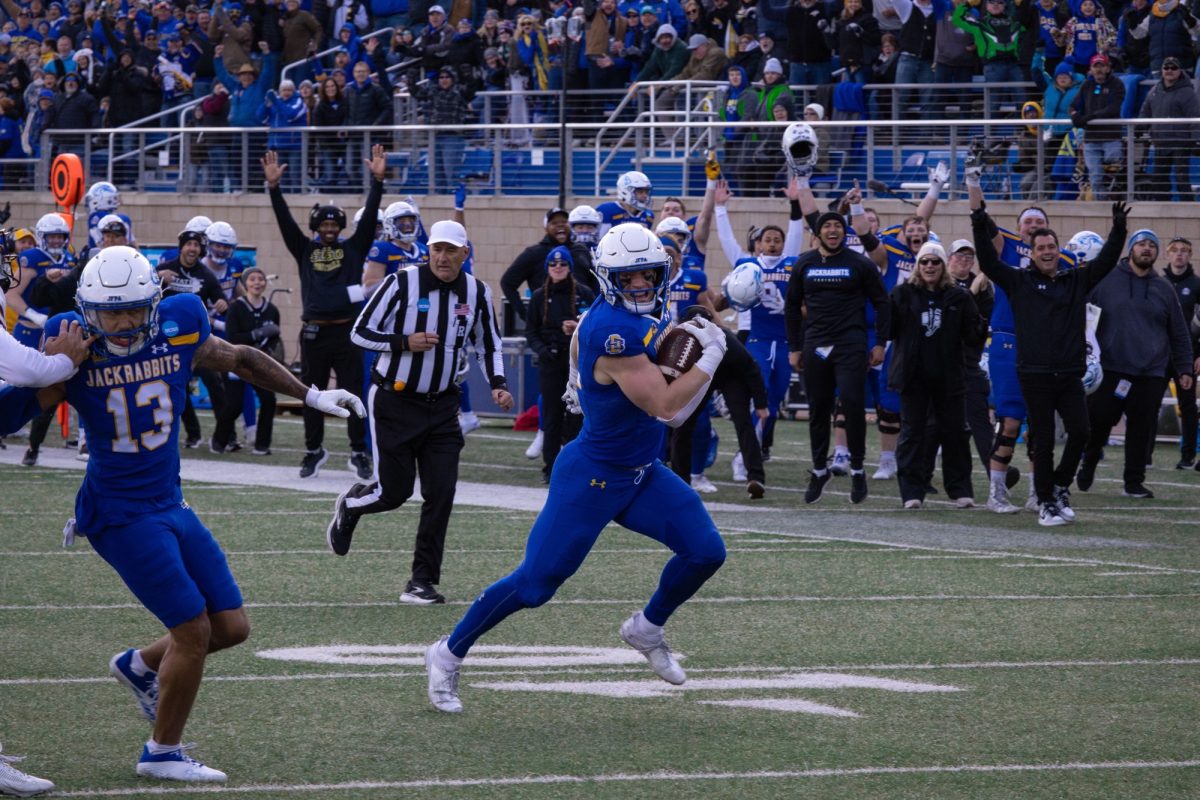 Adam Bock Returning a 40-yard interception for a touchdown. It was Bock's second pick six of his college career, his first being against UC Davis in 2021.