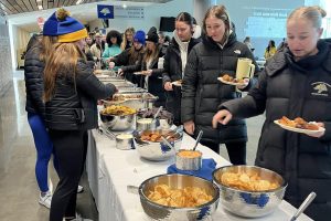 Sodexo caters for Martin Luther King Jr. Day in Club 71 on campus