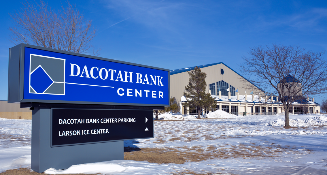 The Dacotah Bank Center is located at 824 32nd Ave in Brookings. 
