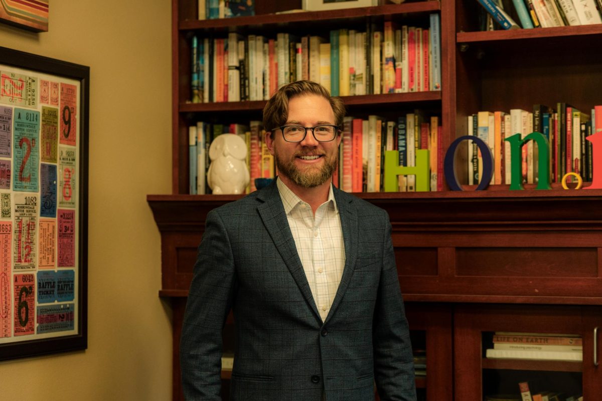 Greg Heiberger recently became the dean of the Van D. and Barbara B. Fishback Honors College on Feb. 22, 2026.