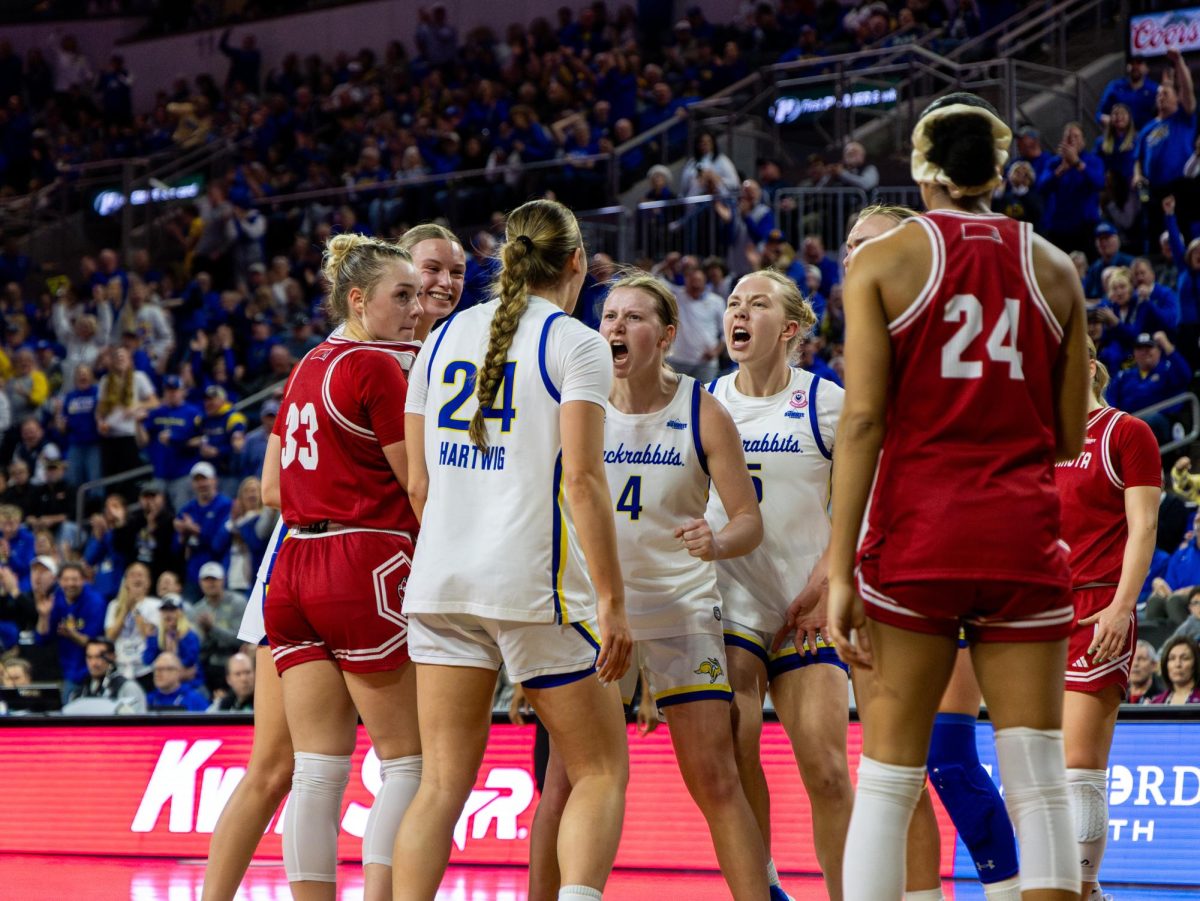 The Jackrabbit women's basketball team will play in the championship game Sunday at 3p.m. against the North Dakota State Bison.