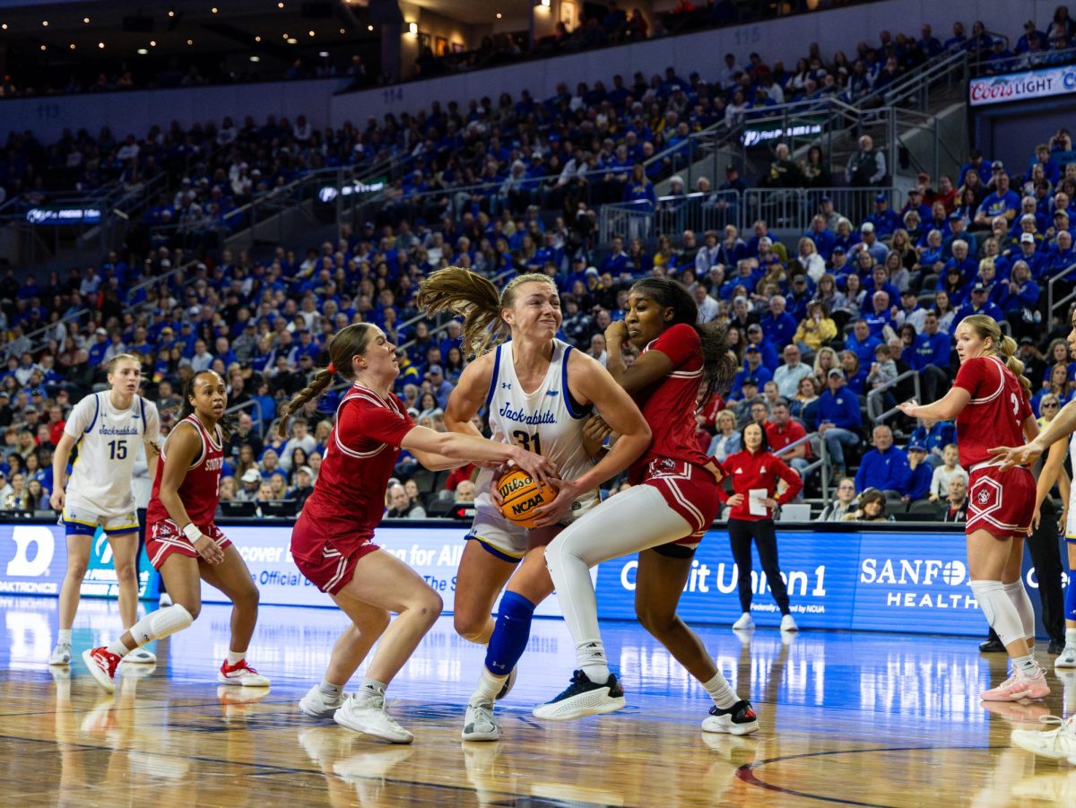 After winning against the University of South Dakota Coyotes, the Jackrabbit women will play in the Summit League Championship game against the North Dakota State Bison at 3 p.m. Sunday.