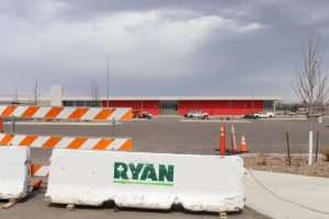 Pictured is the Target construction site on the East side of Brookings on April 13, 2026. The store is set to open this summer.