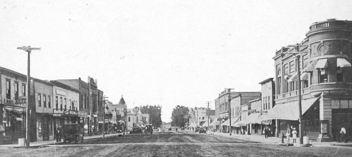 Skinners looking north.
