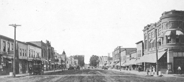Skinners looking north.